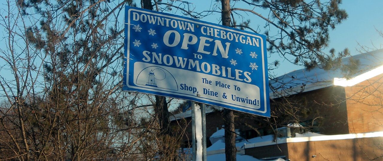 Downtown Open to Snowmobiles