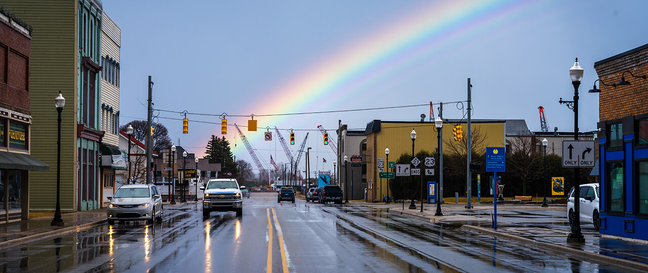 Main Street Rainbow